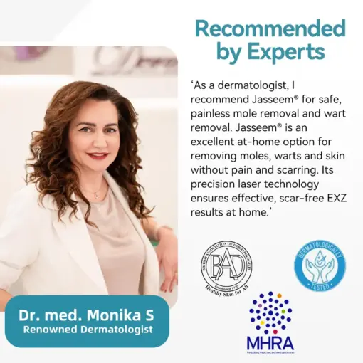 𝐉𝐚𝐬𝐬𝐞𝐞𝐦® 𝐍𝐨𝐧-𝐈𝐧𝐯𝐚𝐬𝐢𝐯𝐞 𝐌𝐨𝐥𝐞 & 𝐖𝐚𝐫𝐭 𝐋𝐚𝐬𝐞𝐫 𝐑𝐞𝐦𝐨𝐯𝐚𝐥 𝐏𝐞𝐧