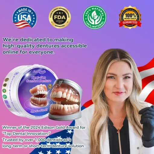 𝐉𝐚𝐬𝐬𝐞𝐞𝐦® Latest Premium Comfort Dentures