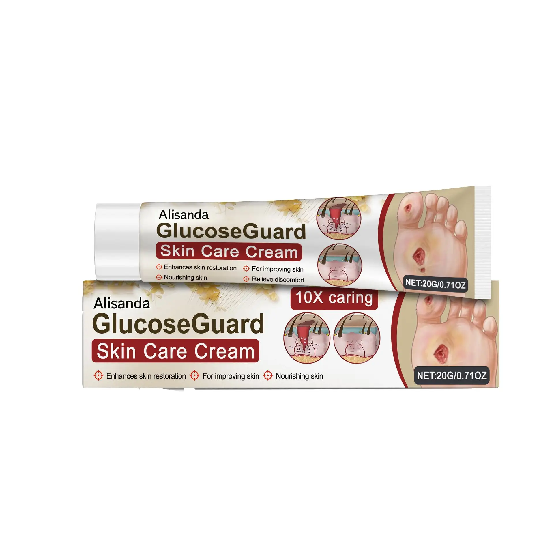 GlucoseGuard Skin Rescue Cream