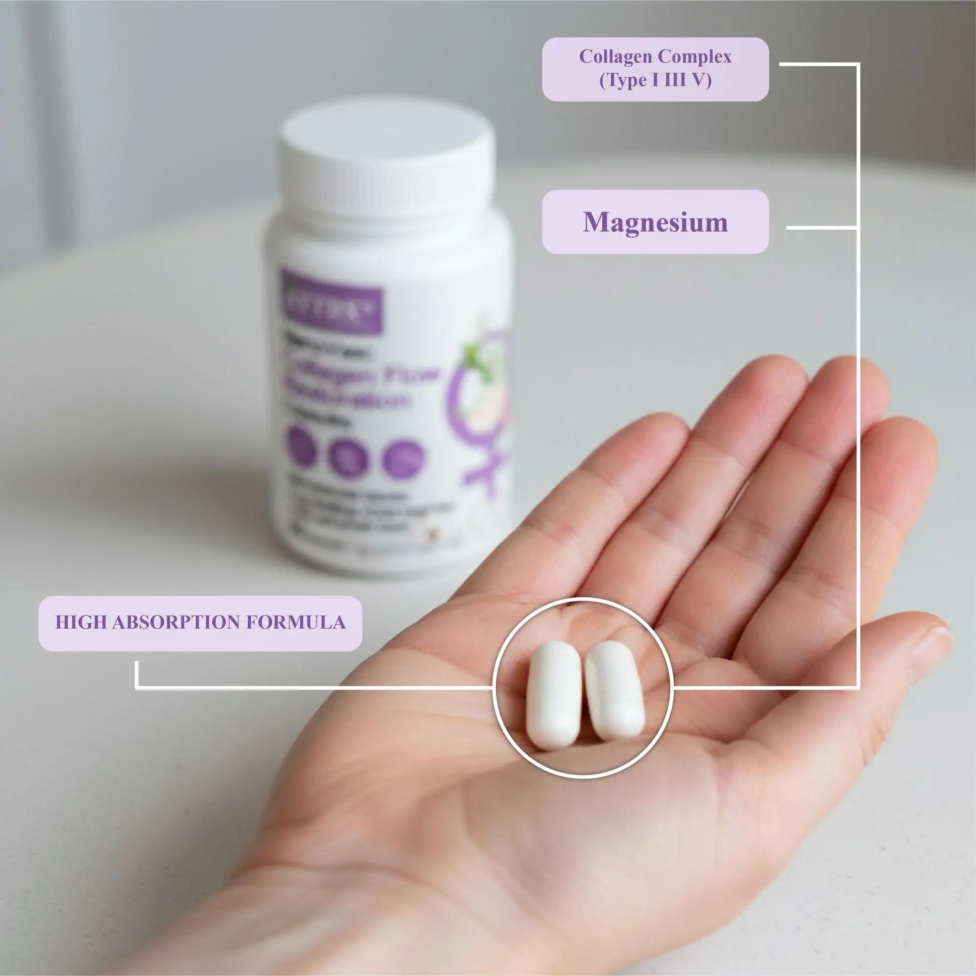 MenoVasc Collagen Flow Restoration Capsules - Image 7