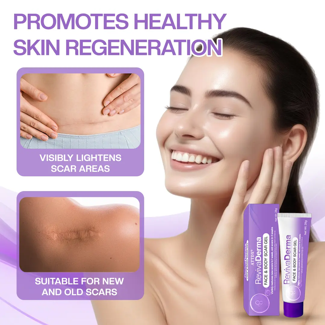 RevivaDerma Face & Body Scar Gel - Image 2