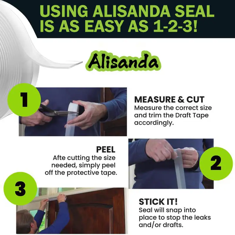 Alisanda Transparent Windproof & Heat-Retention Sealing Tape - Image 8