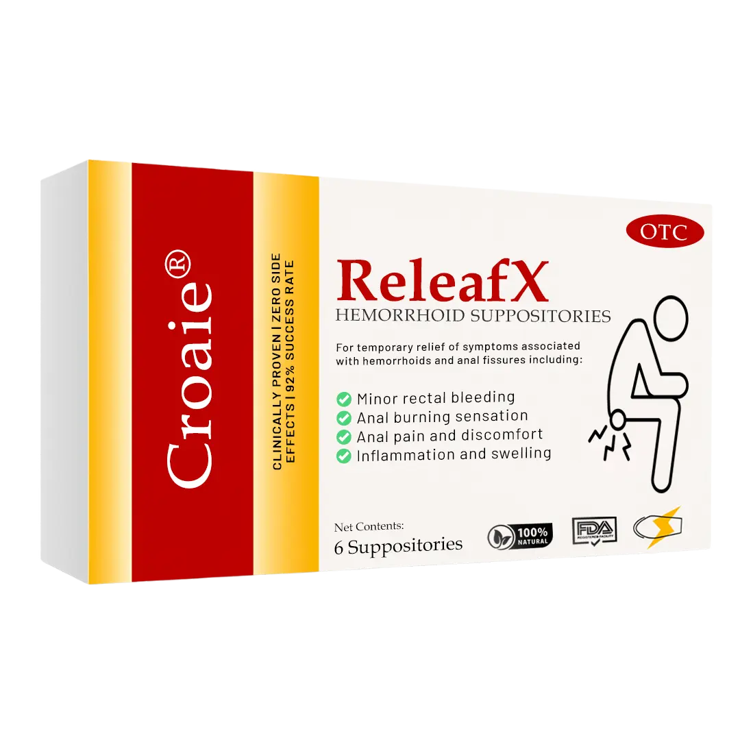 ReleafX Hemorrhoid Suppositories