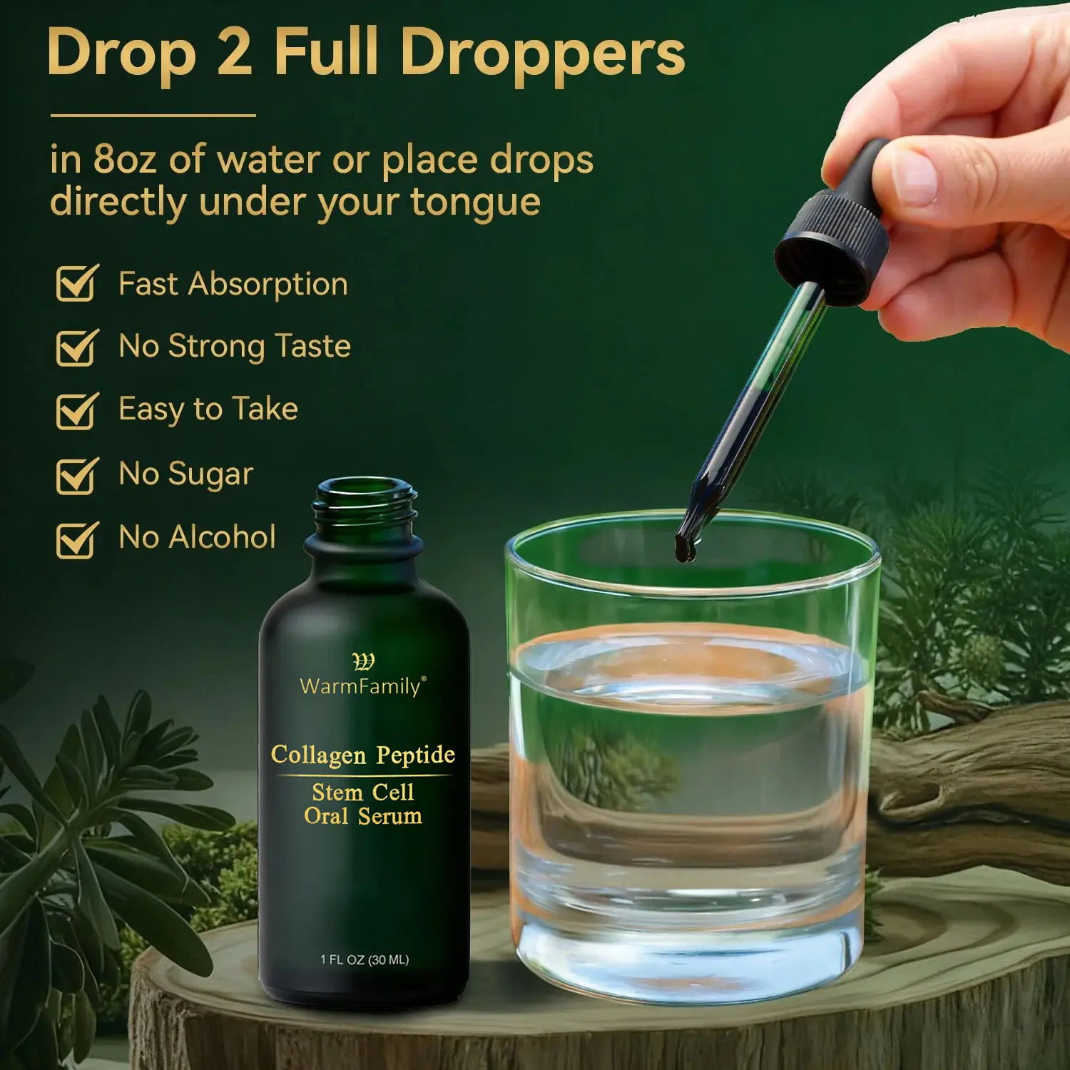 Collagen Peptide Stem Cell Oral Serum - Image 12