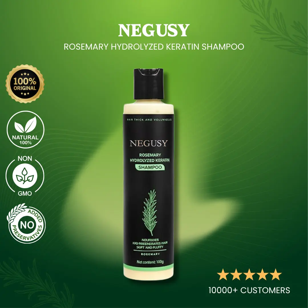 NEGUSY Rosemary Keratin Repair Shampoo for Thicker, Stronger Hair Reduce Breakage Save Up to 40 Today