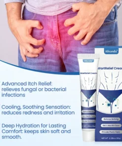 WartRelief Cream | Say goodbye to itching quickly