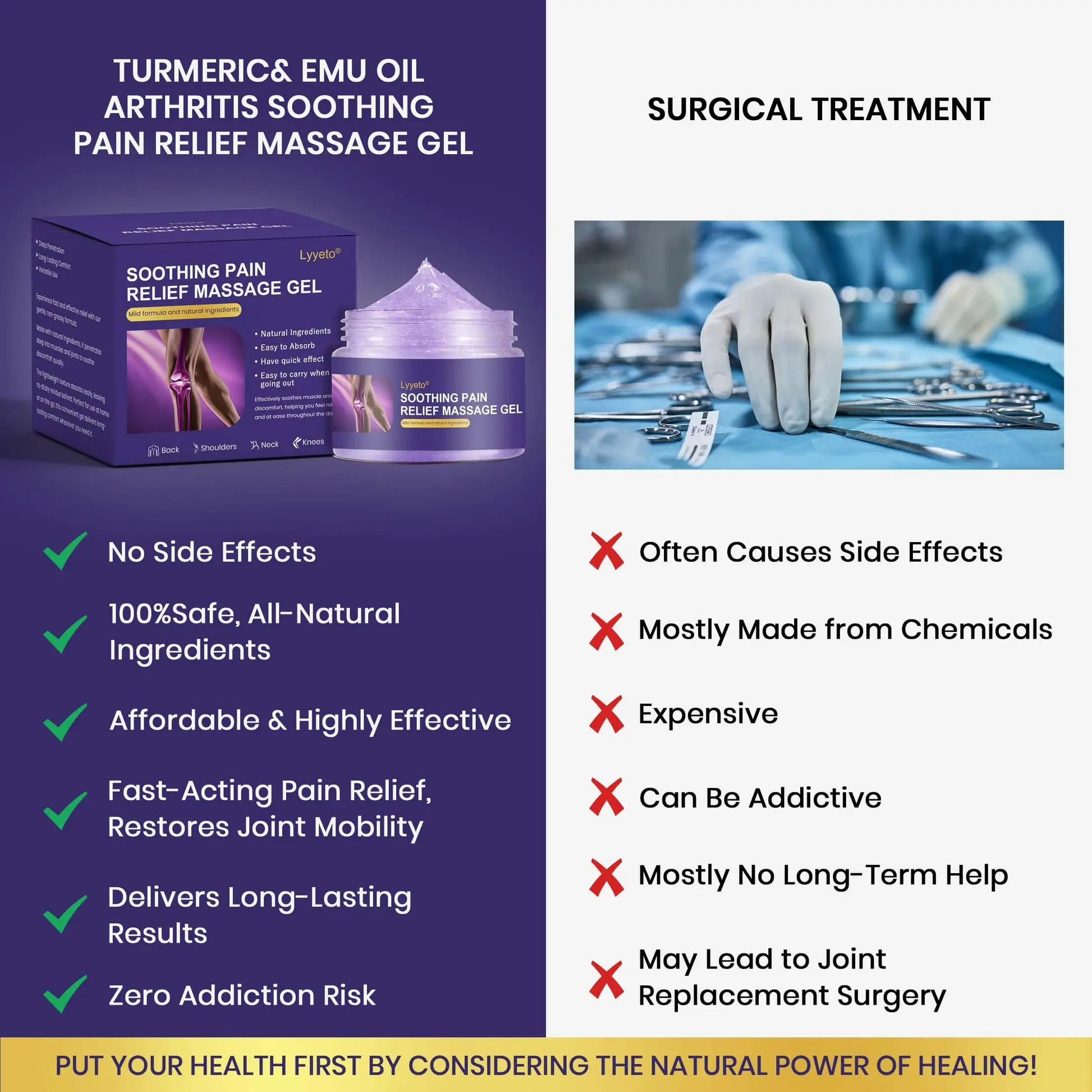 Turmeric & Emu Oil Arthritis Soothing Pain Relief Massage - Image 6