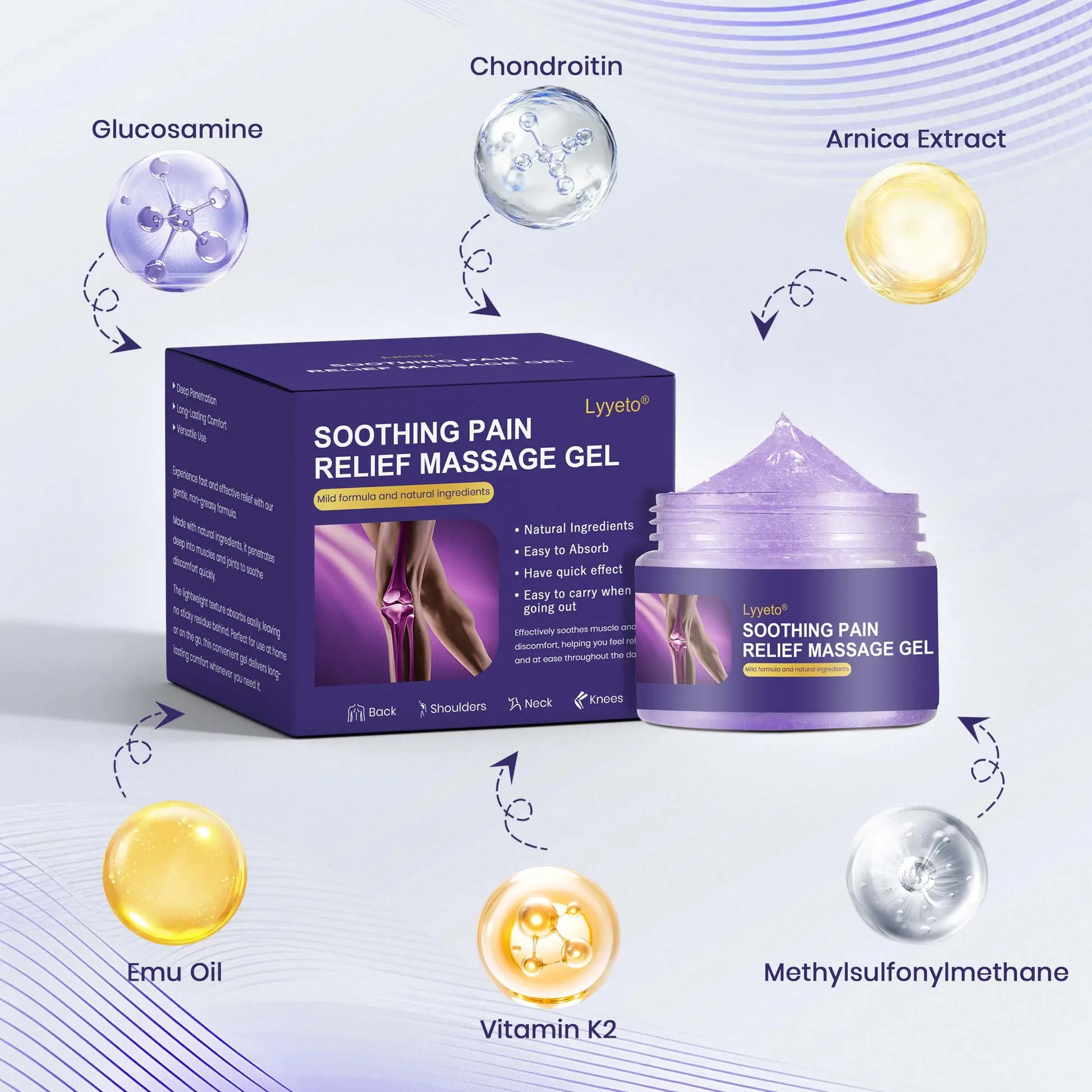 Turmeric & Emu Oil Arthritis Soothing Pain Relief Massage - Image 8