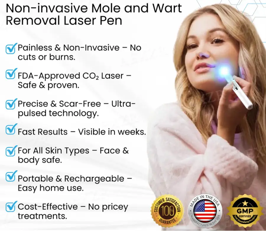 Non-Invasive Mole and Wart Removal Laser Pen - Image 6