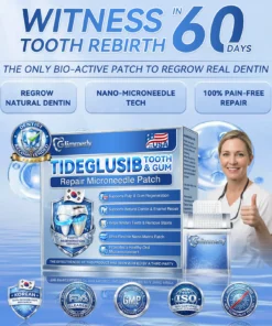 Tooth & Gum Repair Fast-Dissolving Oral Strips - 4Pcs