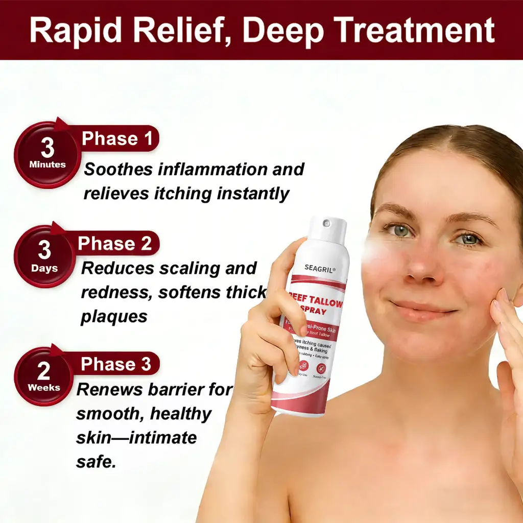 Beef Tallow Spray for Itchy, Flaky Psoriasis Skin - Image 3