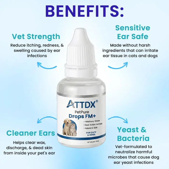 PetPure Pet Ear Pro Drops FM+ - Image 6