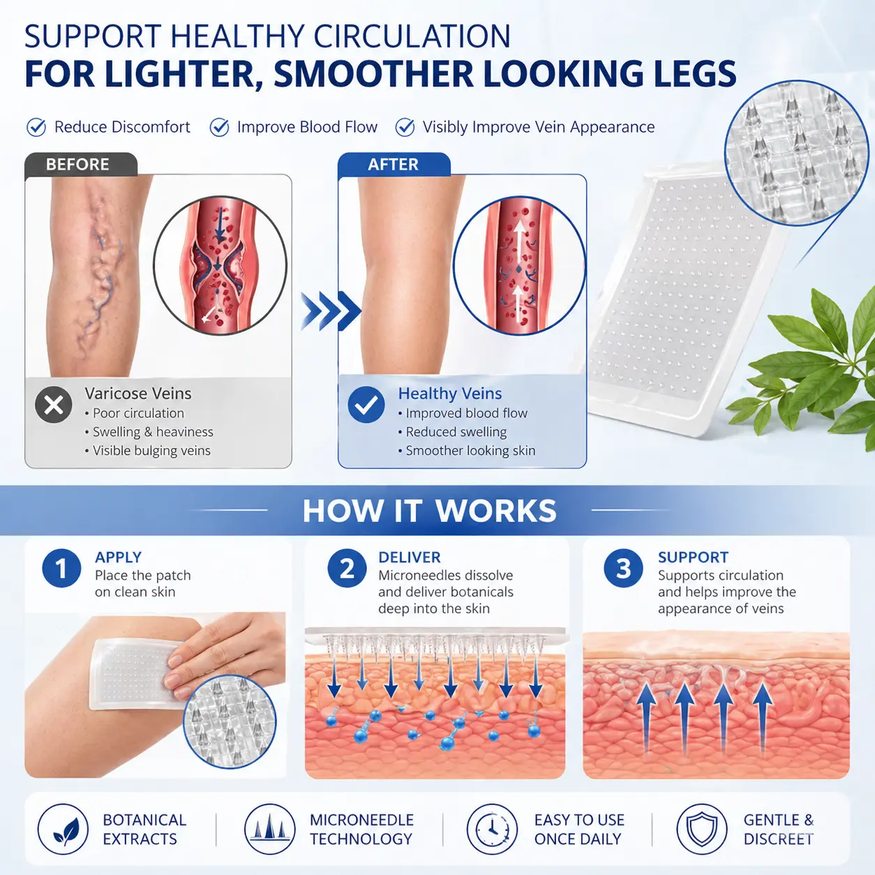 Vein Relief Patch|Smoother-Looking Legs - Image 11