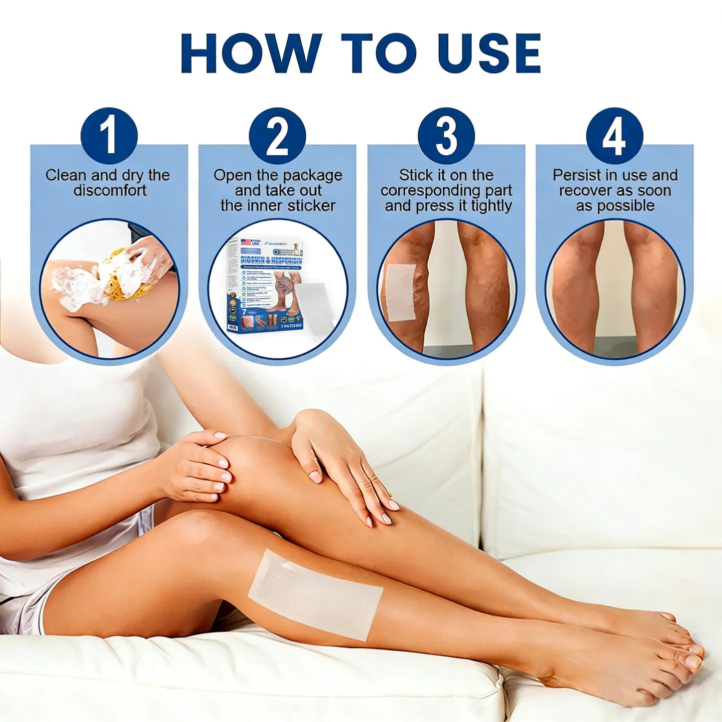 Vein Relief Patch|Smoother-Looking Legs - Image 3