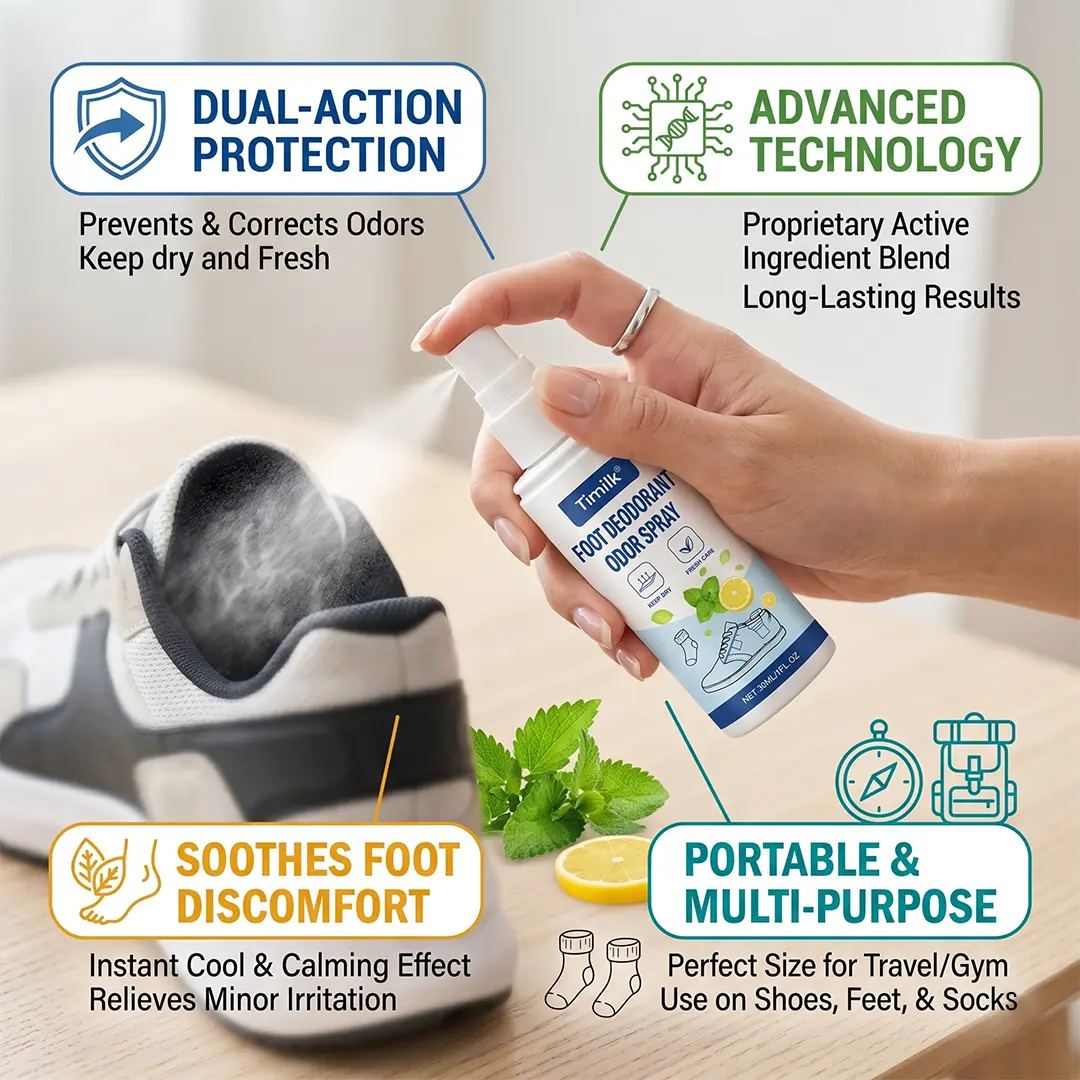 Foot Deodorant Odor Spray - Image 8