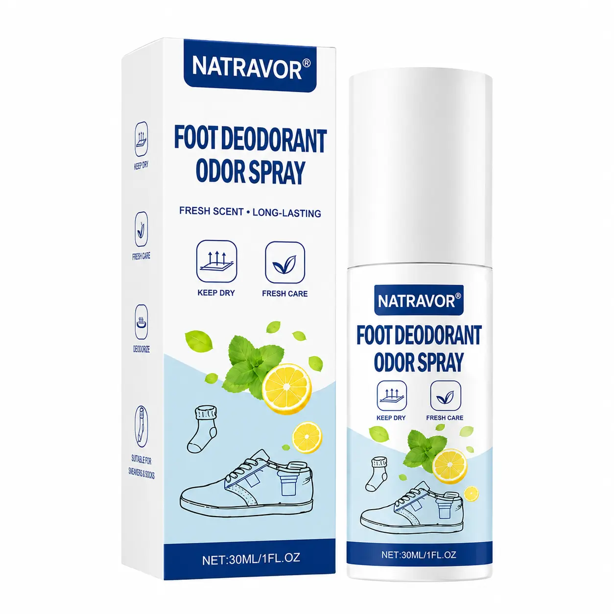 Foot Deodorant Odor Spray - Image 10