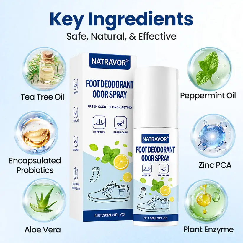 Foot Deodorant Odor Spray - Image 7