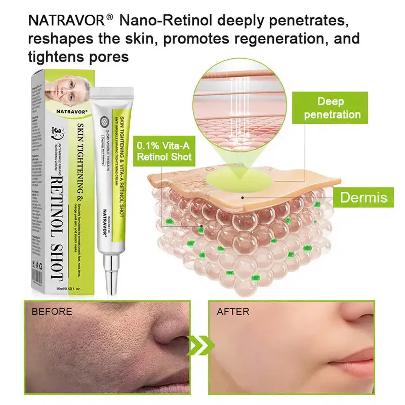 Skin Tightening & Vita-A Retinol Retinol shot Anti-Wrinkle Firming Tightening cream - Image 9