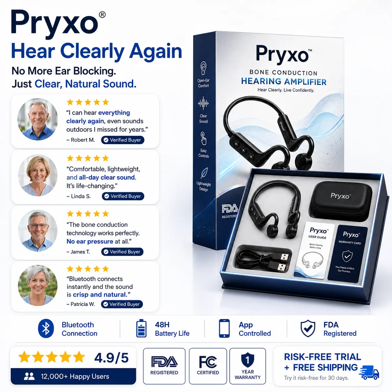 Bone Conduction Hearing Aids — Hear the sounds you should hear! - Image 8