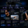 - Smart Glasses-Speak naturally in 100+ languages without taking out your phone
