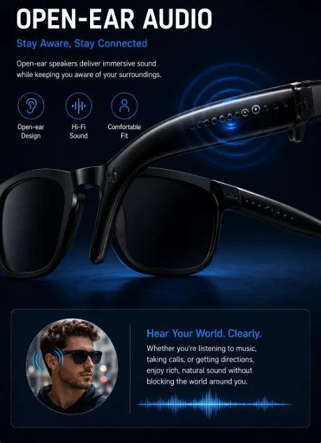 - Smart Glasses-Speak naturally in 100+ languages without taking out your phone - Image 9