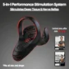 Vibrating electric male masturbation lock ring charging