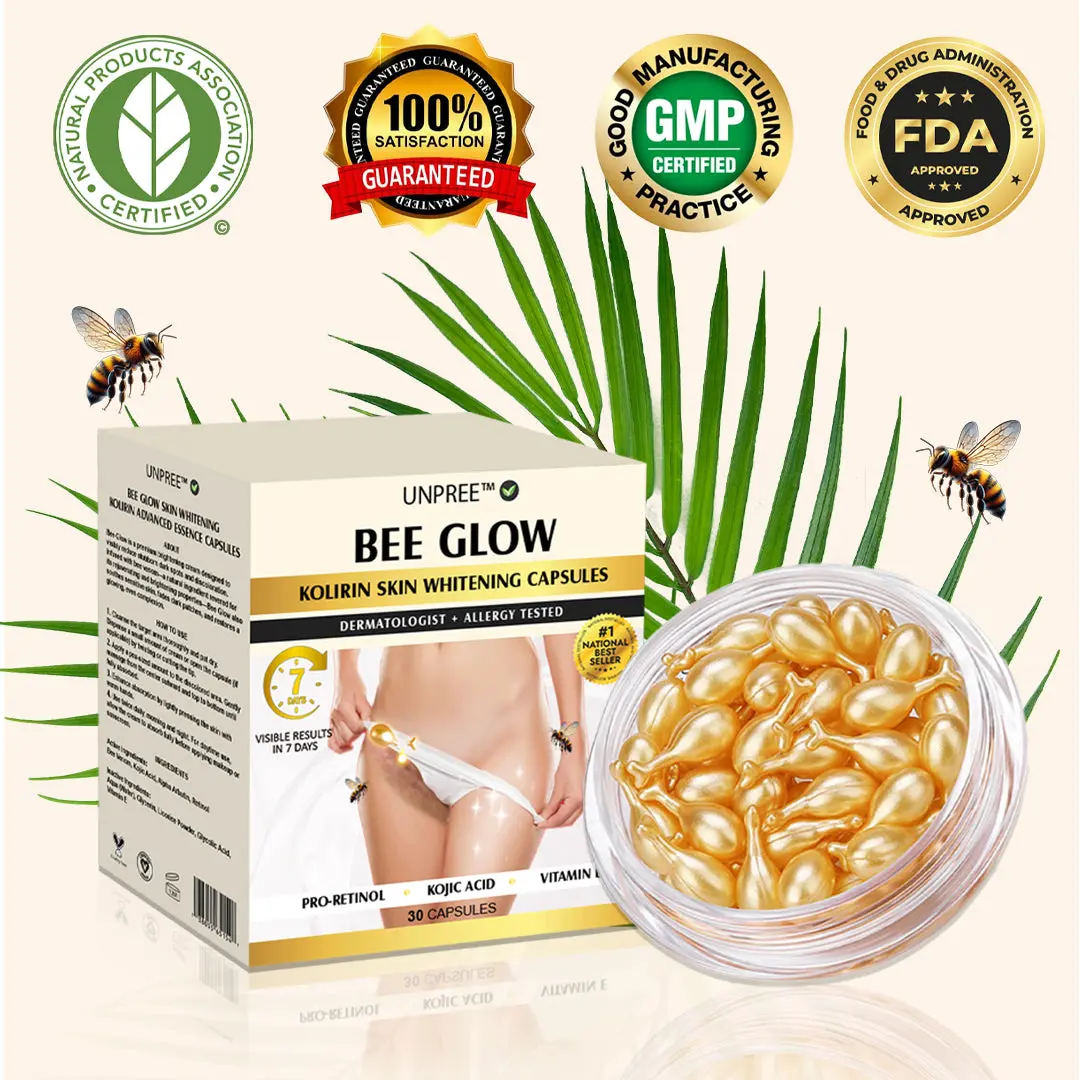 Bee Glow Kolirin Advanced Whitening Essence Capsules